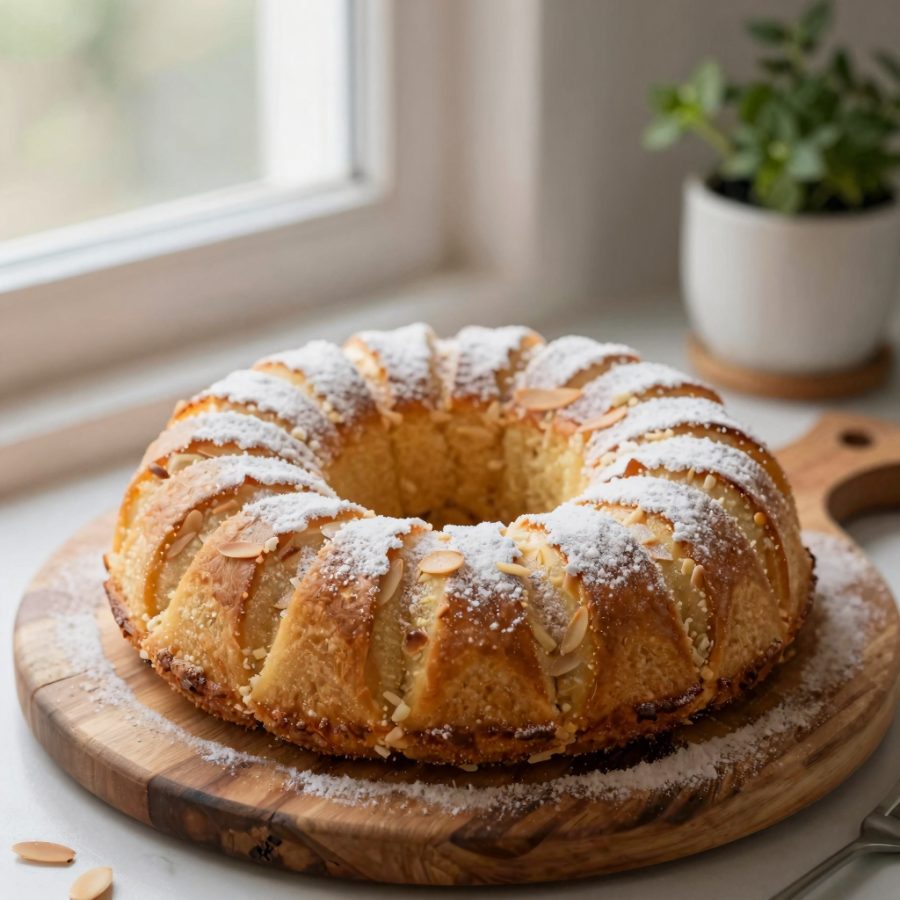 Ciambella al Limoncello e alle mandorle