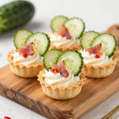 Tartelette ai cetrioli