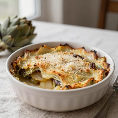 Carciofi e patate alla Calabrese