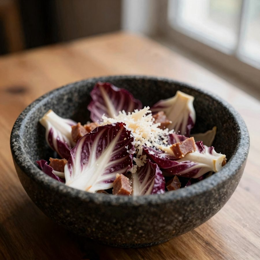 Insalata di radicchio e carciofi
